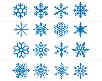 Snowflake Svg Etsy