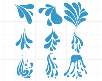 Water Drops Svg Etsy Water Drops Svg Etsy