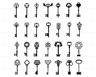 Download Vintage Key Svg Etsy