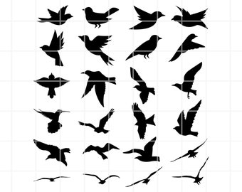 Download Bird Silhouette Svg Etsy