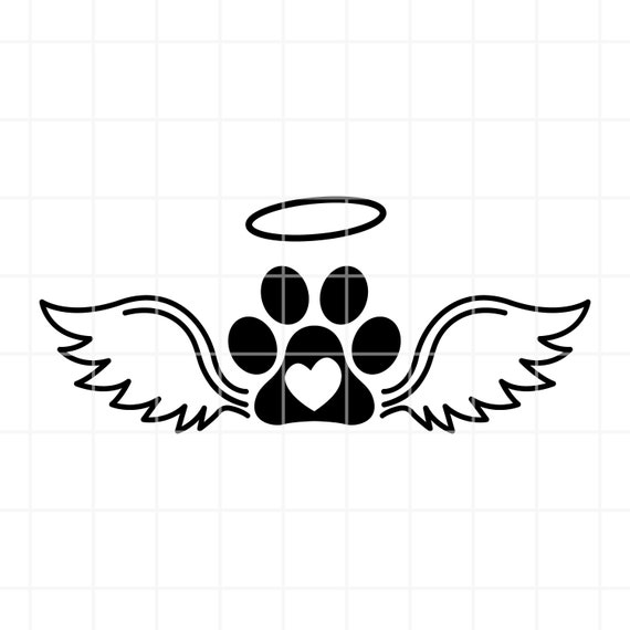 Pet Dog Memorial SVG. Pet Dog Memorial Cut File. Pet Dog Etsy