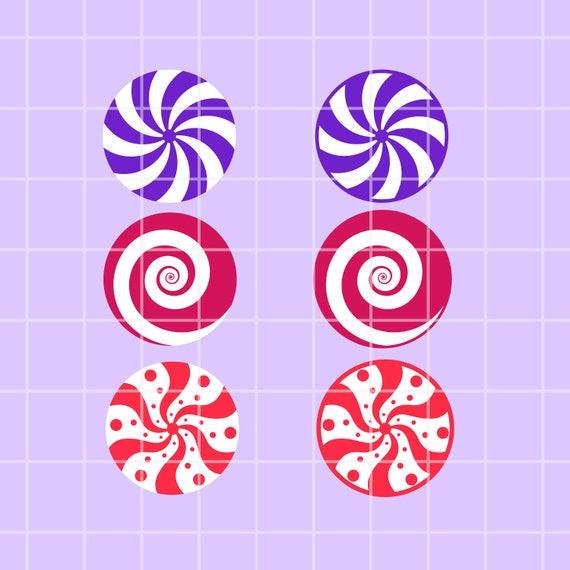 Peppermint Candy Svg. Peppermint Candy Cut Fie. Peppermint | Etsy