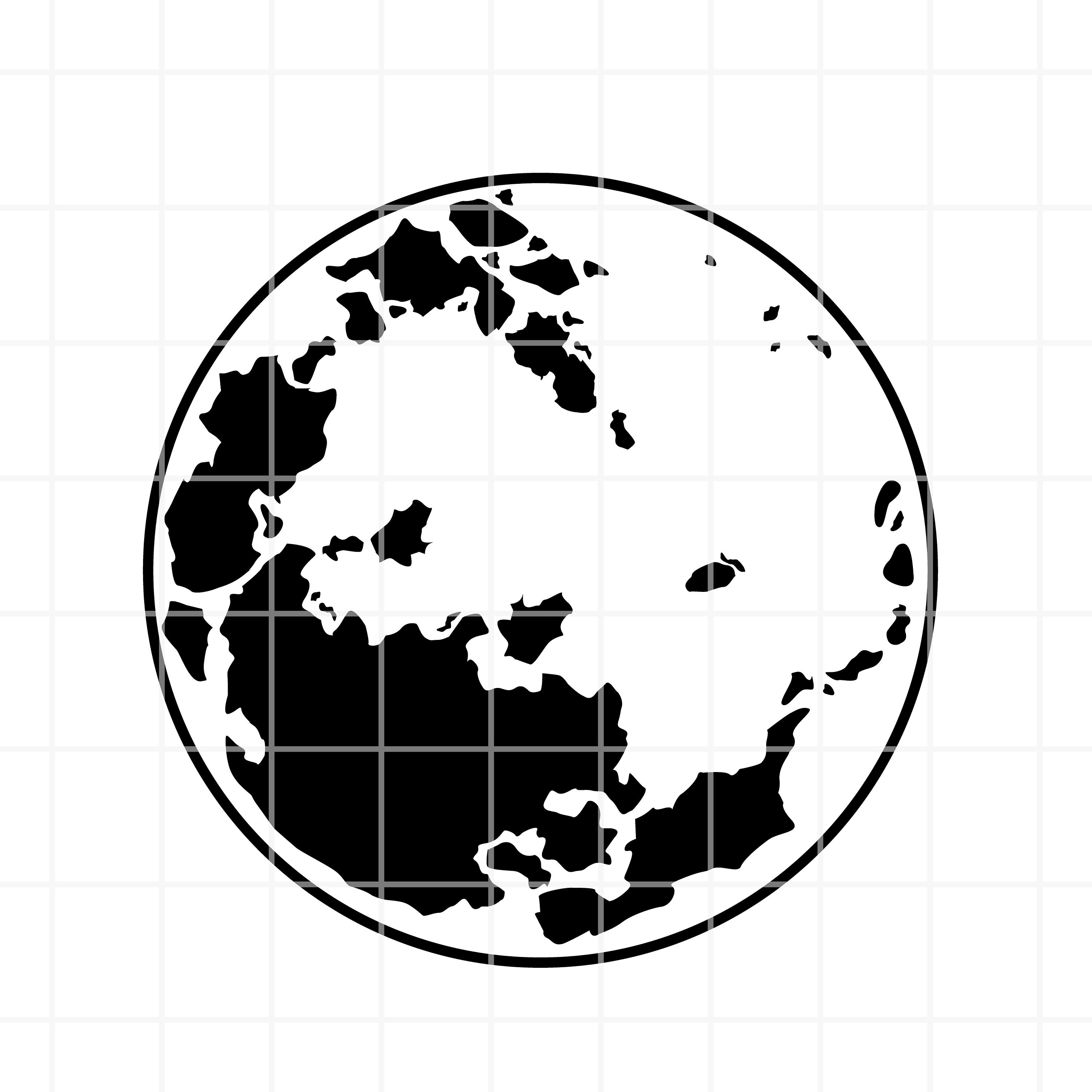 Full Moon SVG. Moon Svg. Full Moon Clipart. Moon Clipart. Full - Etsy