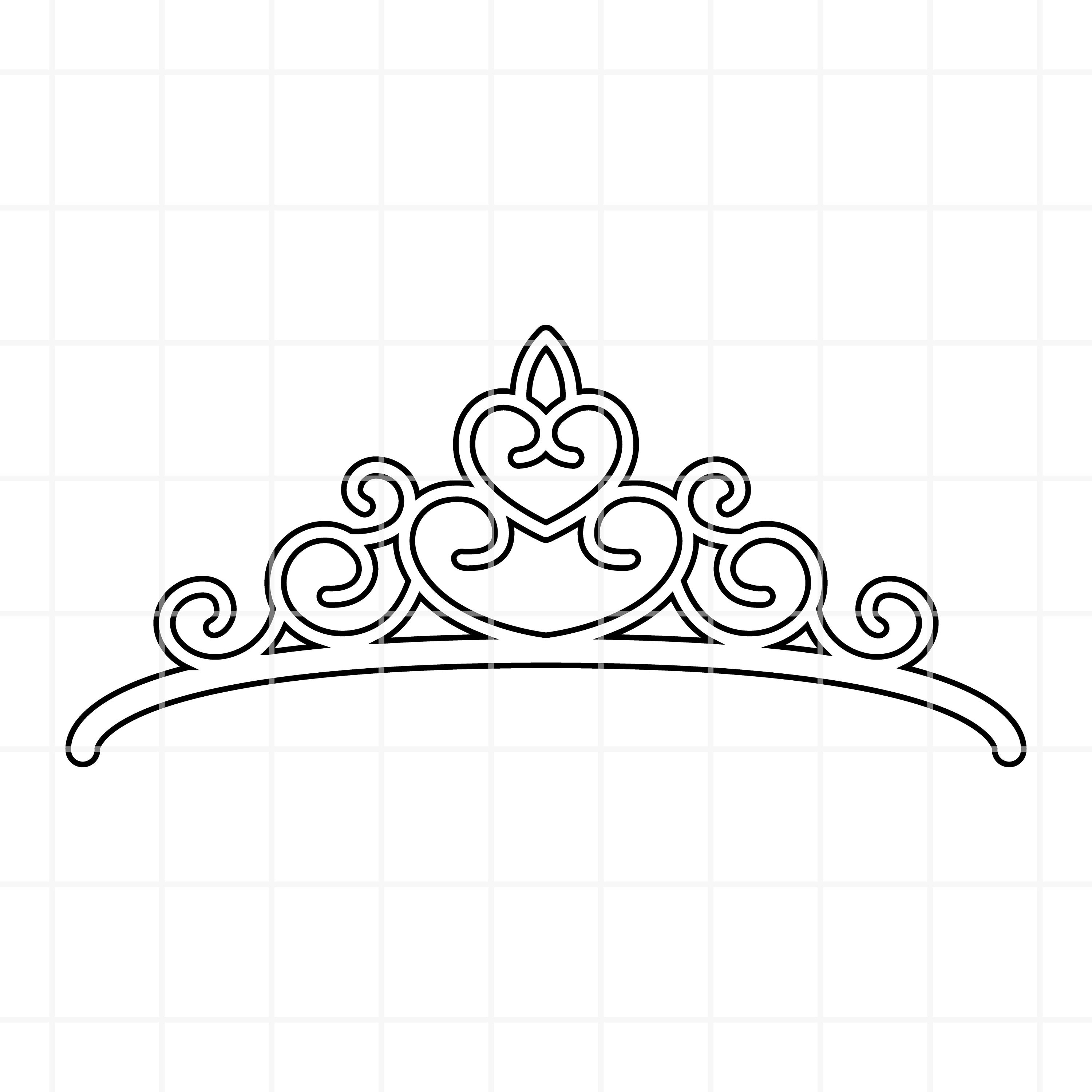 Free Svg Tiara Crown By Thehungryjpeg Thehungryjpeg G vrogue.co