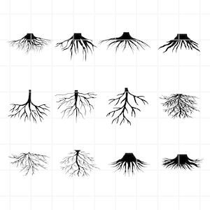 Roots SVG Bundle, Roots SVG, Roots Clipart, Roots Cut Files For Silhouette, Files for Cricut, Roots Vector, Roots Svg
