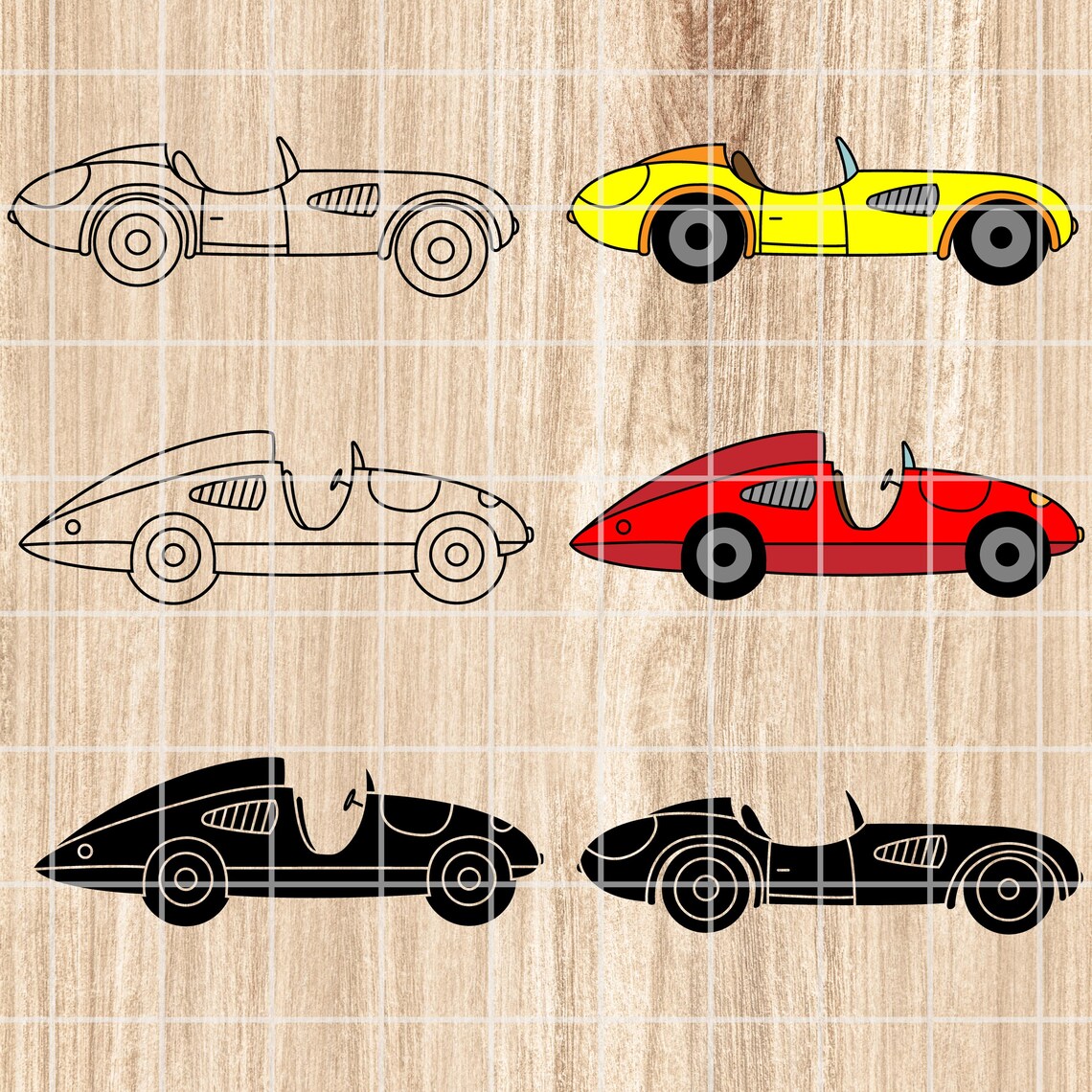 Racing Car SVG. Racing Car Png. Racing Car Clipart. Racing Car Cut File ...