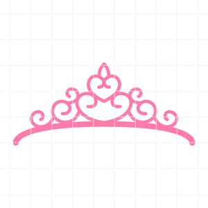 Tiara svg. princess svg. crown svg. princess tiara svg. Tiara pink. Tiara png. Tiara crown svg. Tiara clipart. Tiara cut file. Tiara symbol.