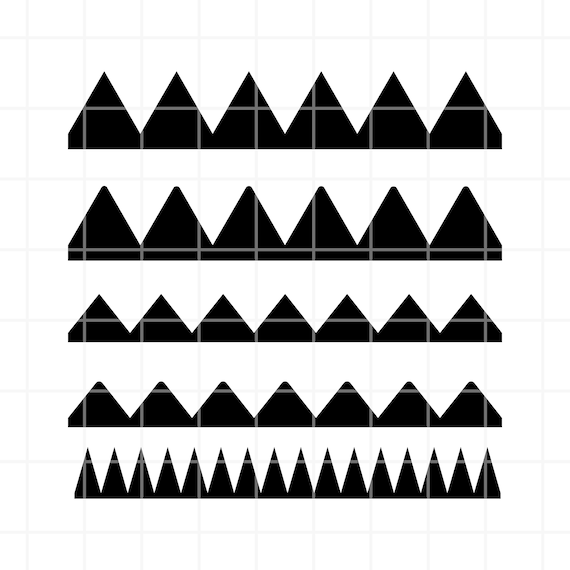 Pencil Tumbler Zig Zag SVG, PNG Clipart (digital Download) - Etsy