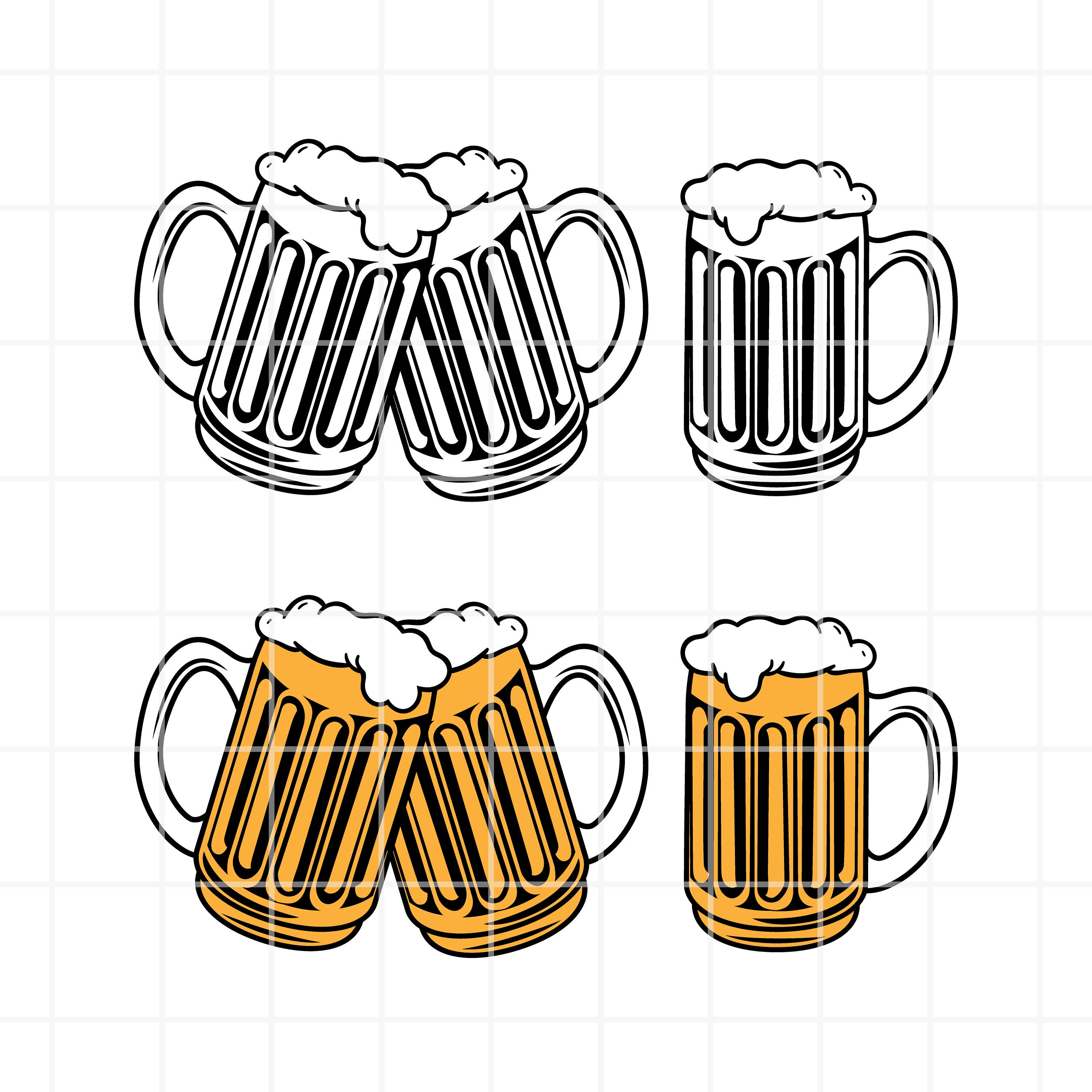How To Draw A Beer Mug