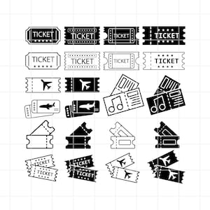 Ticket SVG. Ticket png. Ticket cut file. Ticket clipart. Ticket cutting set. Ticket cricut. Tickets SVG. Tickets png. Tickets cut file.