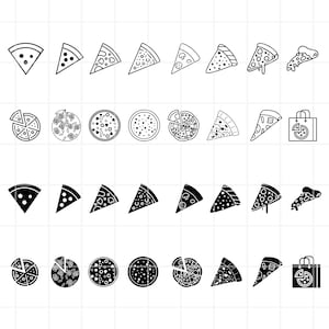 Pizza SVG. Pizza png. Pizza clipart. Pizza cut file. Pizza cutting set. Pizza cricut. Pizza vector. Pizza icon.