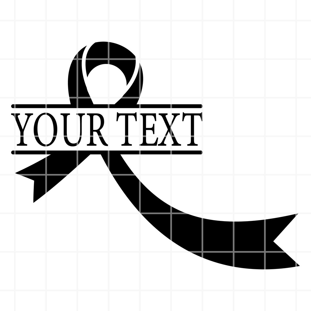 Split Ribbon Png Awareness Ribbon SVG. Awareness Ribbon Png. Awareness Ribbon Cut File ...