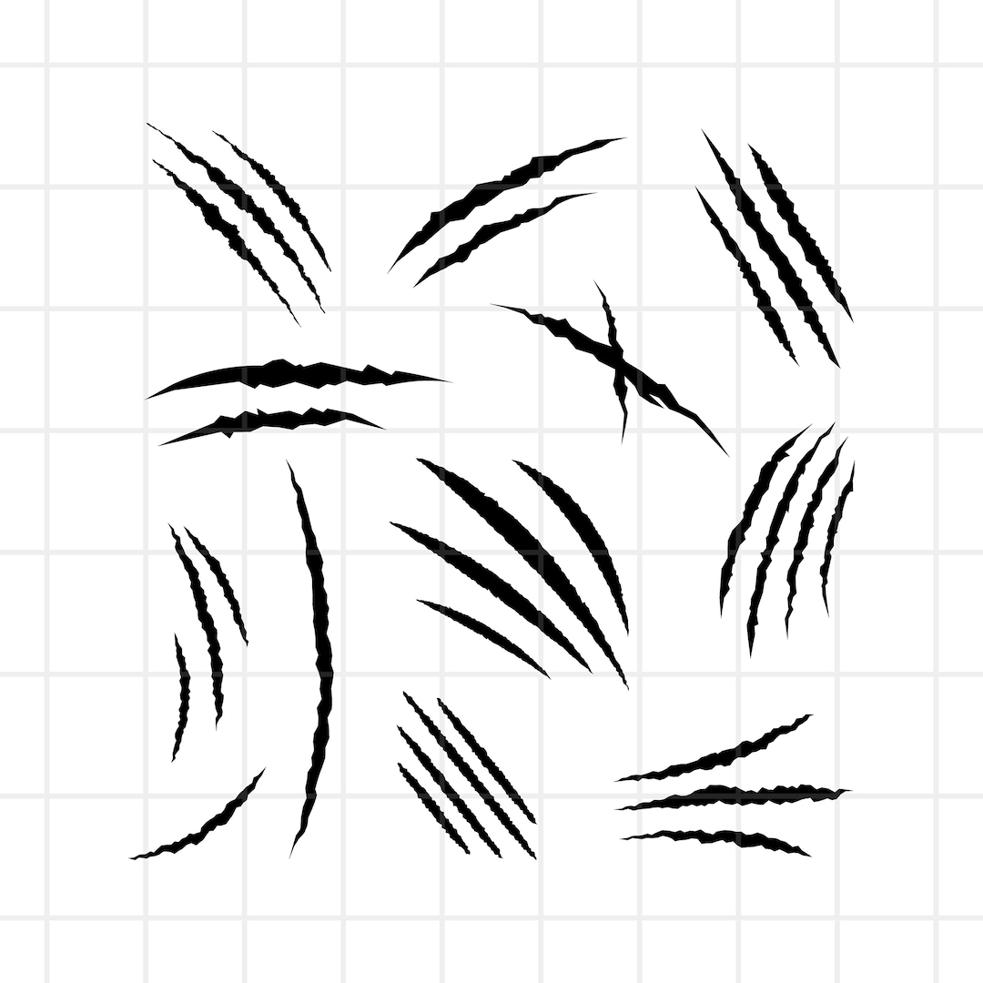 Scratch Svg,scratch Bundle Svg, Scratch Vector, Scratch Silhouette ...