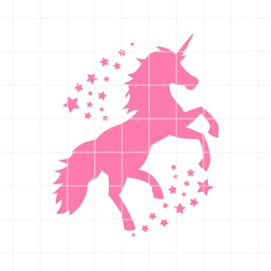 Pink Unicorn SVG. Unicorn svg. Unicorn svg. Unicorn clipart. Pink Unicorn cut file. Unicorn Bundle svg. Unicorn vector. Pink unicorn clipart