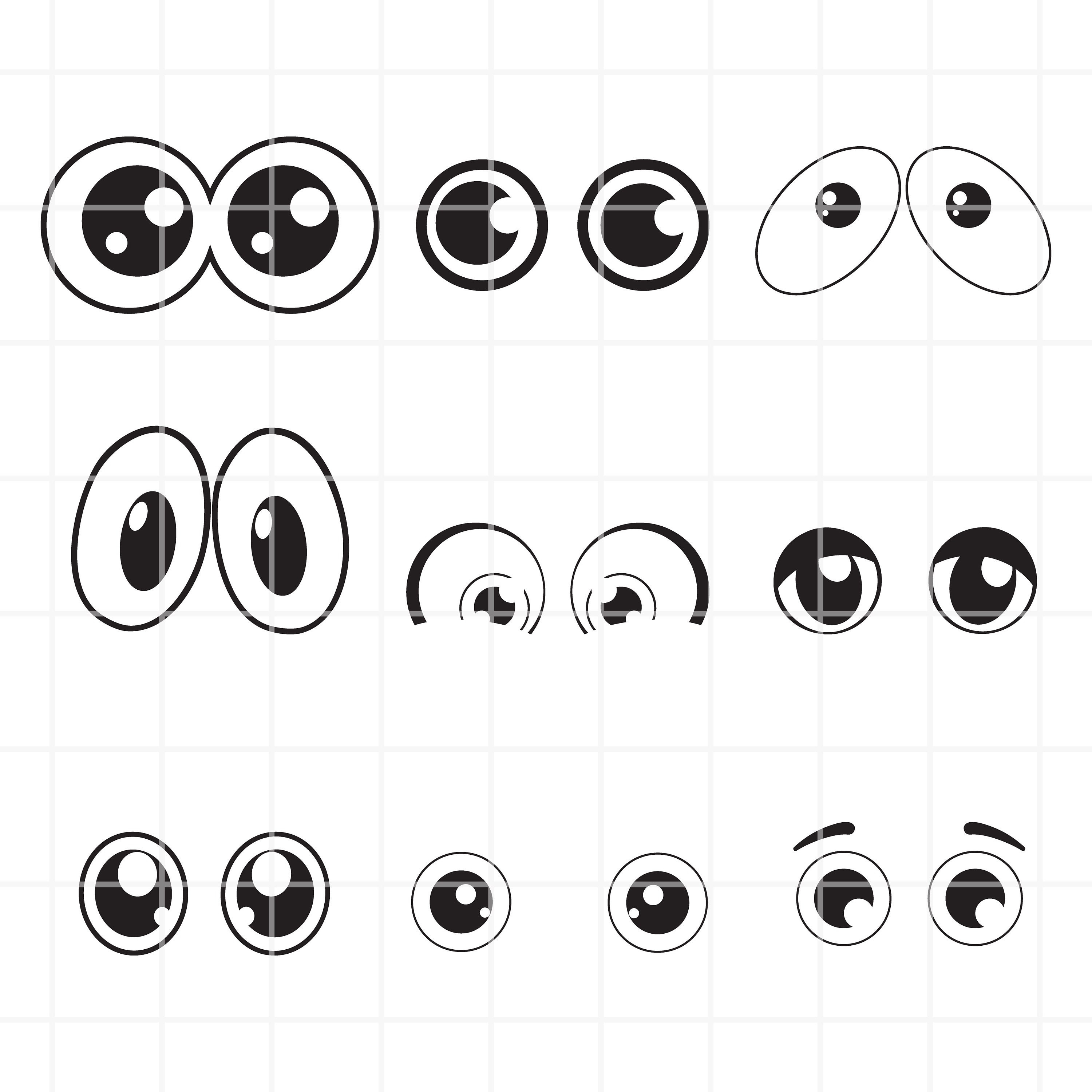googly eyes clip art