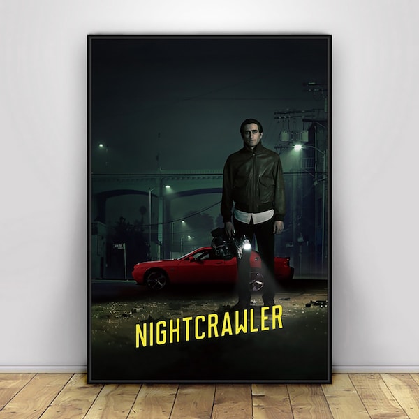 Nightcrawler Movie Poster Etsy