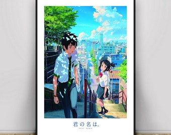 Your Name Japan Movie Poster Wall Painting Home Decor Poster Prints Wall Art Home Room Decor Canvas Painting Unframed #2