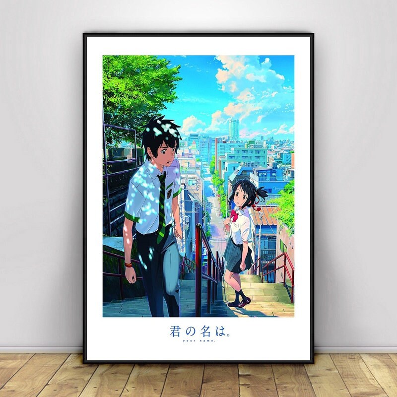 Quadro Decorativo A4 Your Name Kimi no na Wa