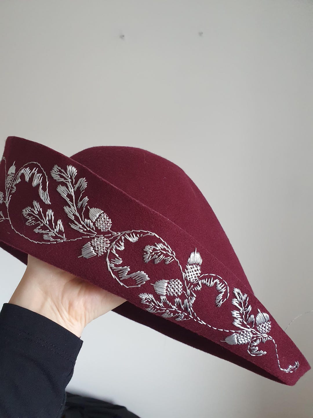Bycocket Pattern Custom Felt Medieval Hat/ Chapeau a Bec/ Bycocket/robin Hood Hat, Made ...