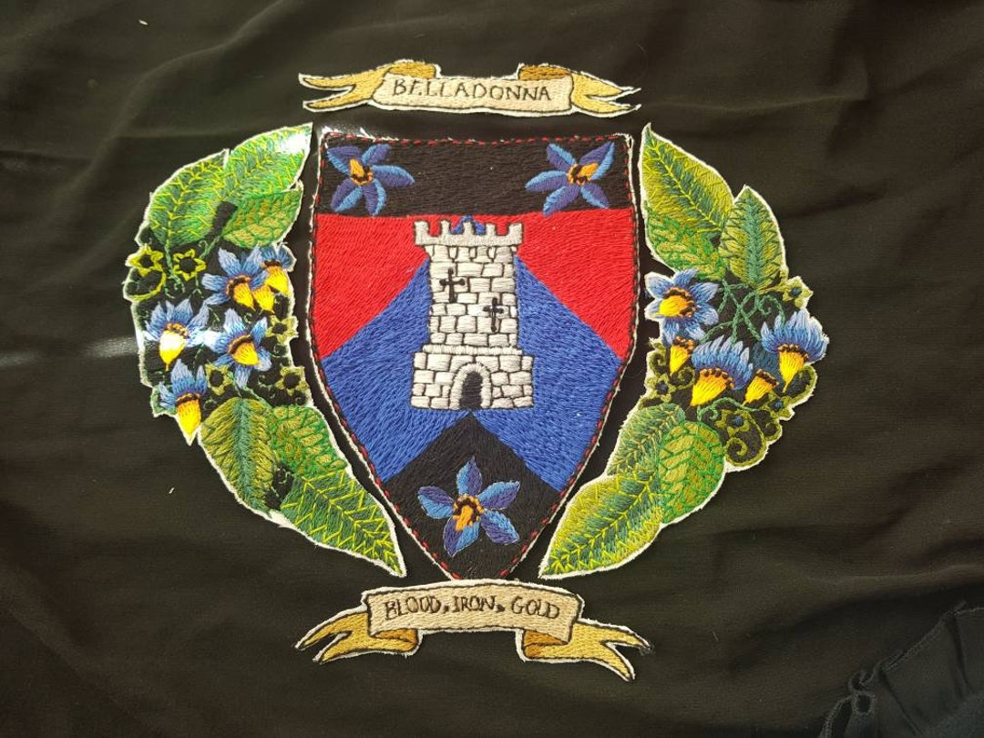 Custom Hand Embroidered Sew on Patches for Costumes/clothing/bags Etsy