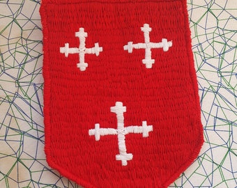 Parches bordados a mano personalizados para coser en disfraces, ropa y bolsos.
