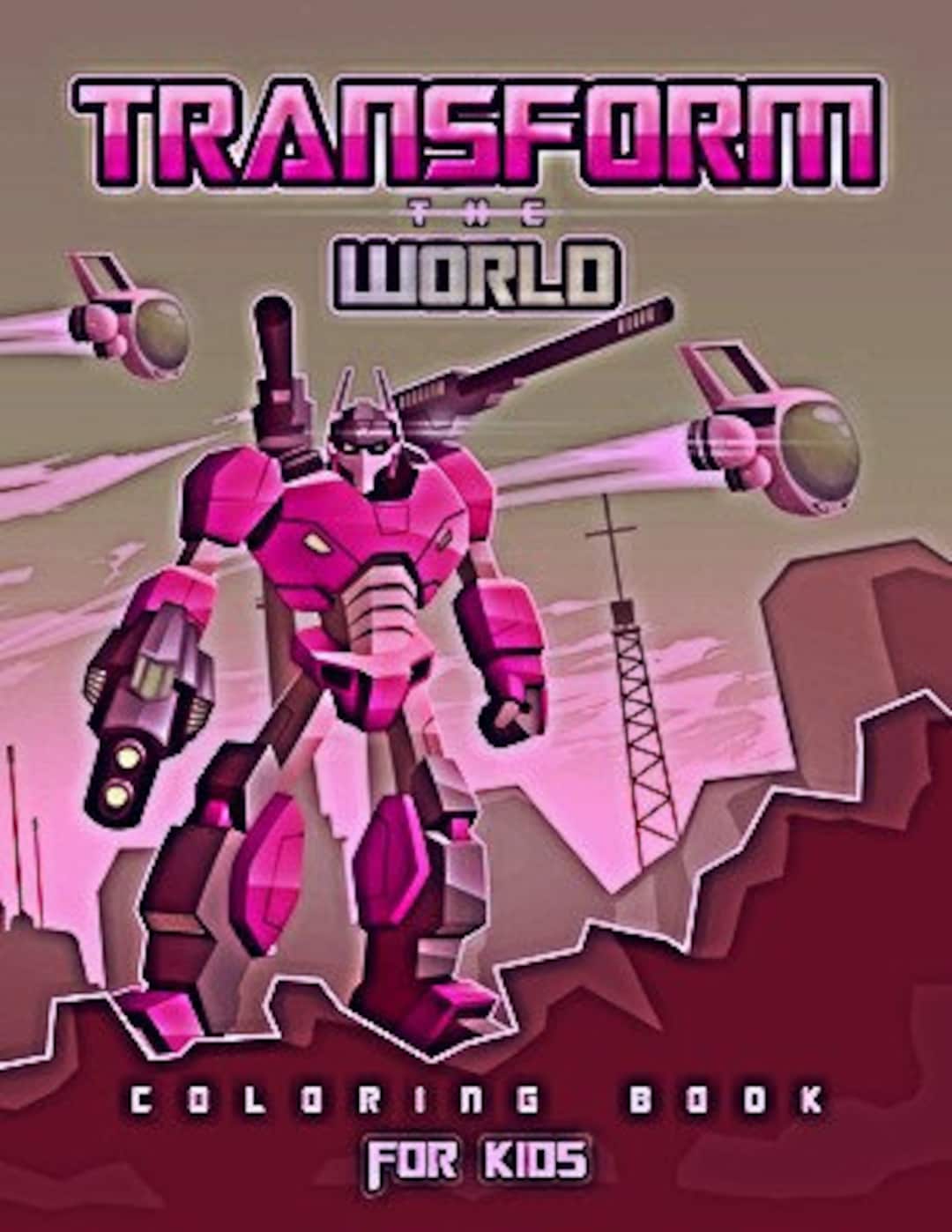 Transformers Coloring Book, Transformers Coloring Pages, Worksheet for ...