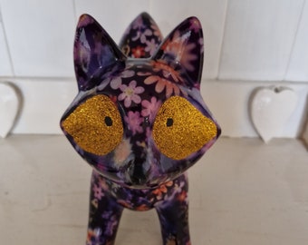 Hippie fox money box