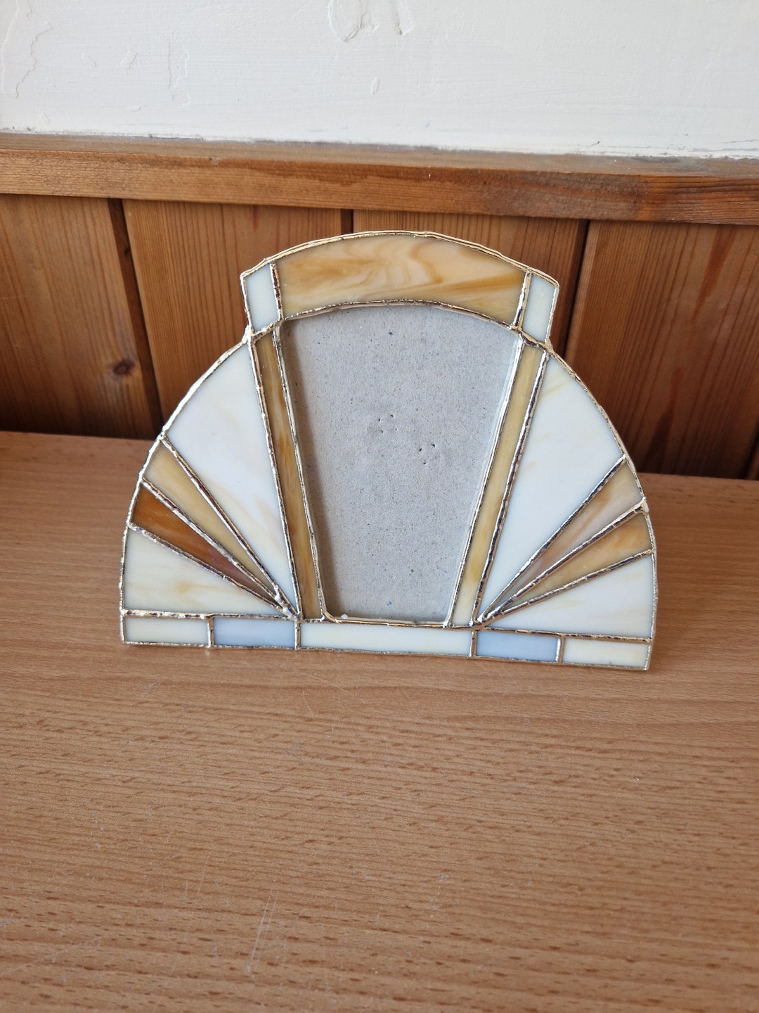 Art Deco Style Fan Picture Frame Etsy