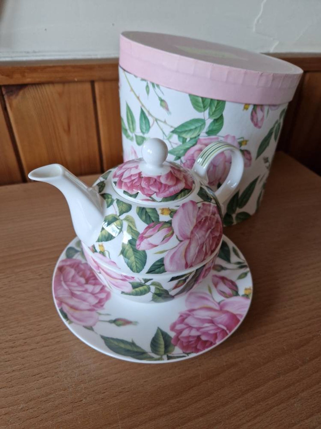Peony Flower Tea for One Etsy