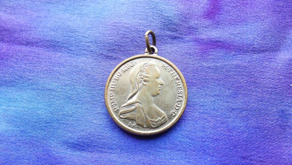 Vintage Bronze Austrian 1780 Coin 