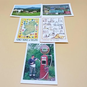 Collezione di cartoline d'epoca irlandesi, cartoline dell'Isola di Smeraldo, patrimonio irlandese