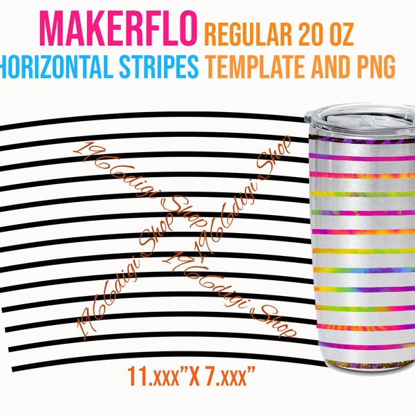 Makerflo regular 20oz Tumbler Template, Makerflo 20oz regular Template, regular Template, regular Pattern Tumbler Template regular Template