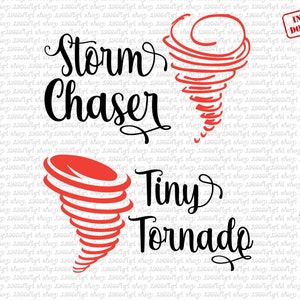 Storm Chaser Tiny Tornado Svg, Tiny Tornado Svg, Storm Chaser Svg, Mãe Filha Correspondente Svg, Mamãe Bebê, Mamãe E Eu Svg, Cricut Png Dxf