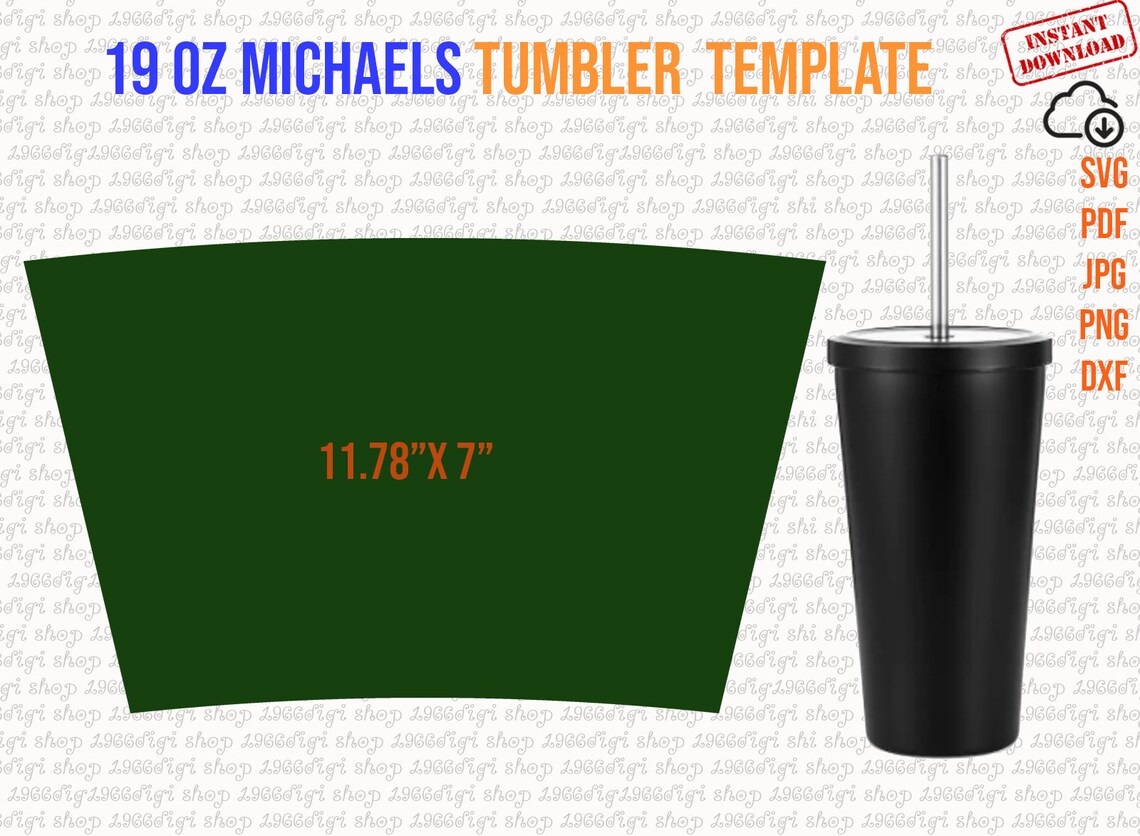 Michaels 19oz Tumbler Template Full Wrap For Tumbler 19oz Etsy michaels-19oz-tumbler-template-full-wrap-for-tumbler-19oz-etsy