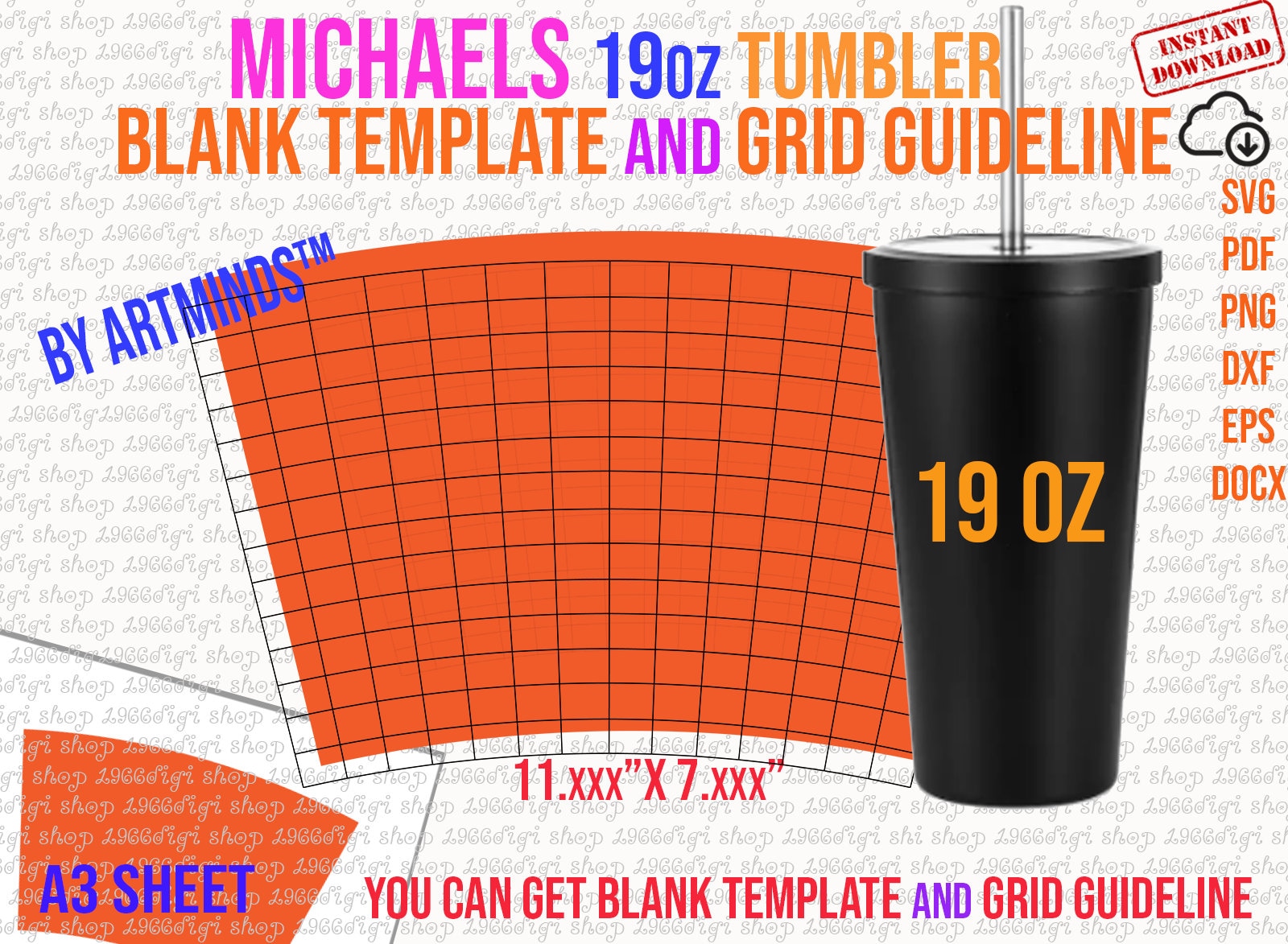 16oz Paper Cup BLANK Template, Full Wrap, Styrofoam Coffee Cup Template,  Cricut, Slhouette, Canva, Instant Download -  Denmark