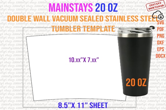 Mainstays 16 oz. Double Wall Travel Mug Tumbler