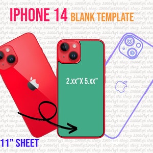 IPhone 14 Template, Iphone Svg, Phone Case Template, Iphone 14 Svg, Phone case Svg, Word Doc, Svg, 8.5"x11" Canva, Photo shop Psd, Png, Pdf