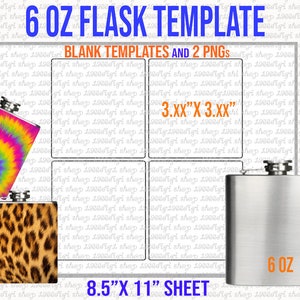 Flask Template, Bundle Flask Svg, Bundle Flask Template, Flask 5,6,7,8 ...
