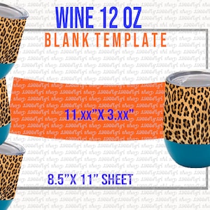 Wine Tumbler 12oz Template, WIne Svg, WIne 12 oz Svg, Wine Wrap Label, Wine 12oz Sublimation Template Wine wrap Sticker Png Pdf Eps Docx Dxf