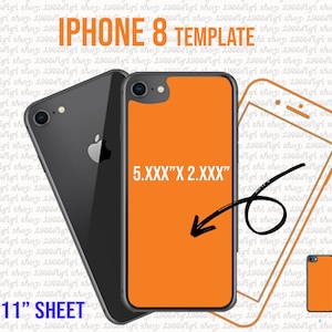 Iphone 8 svg, Iphone Vorlage, Phone 8 svg, Phone 8 Vorlage, Phone svg, Custom Phone Case svg für Sublimation Docx, Printable, Pdf Dxf Eps