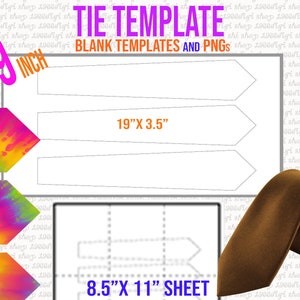 Tie Template, Tie, Tie Svg, Tie Sublimation template, Tie blank template for sublimation, tie sublimation template, svg, png, Docx, Dxf, Eps