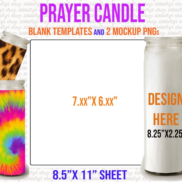 Prayer Candle Etsy