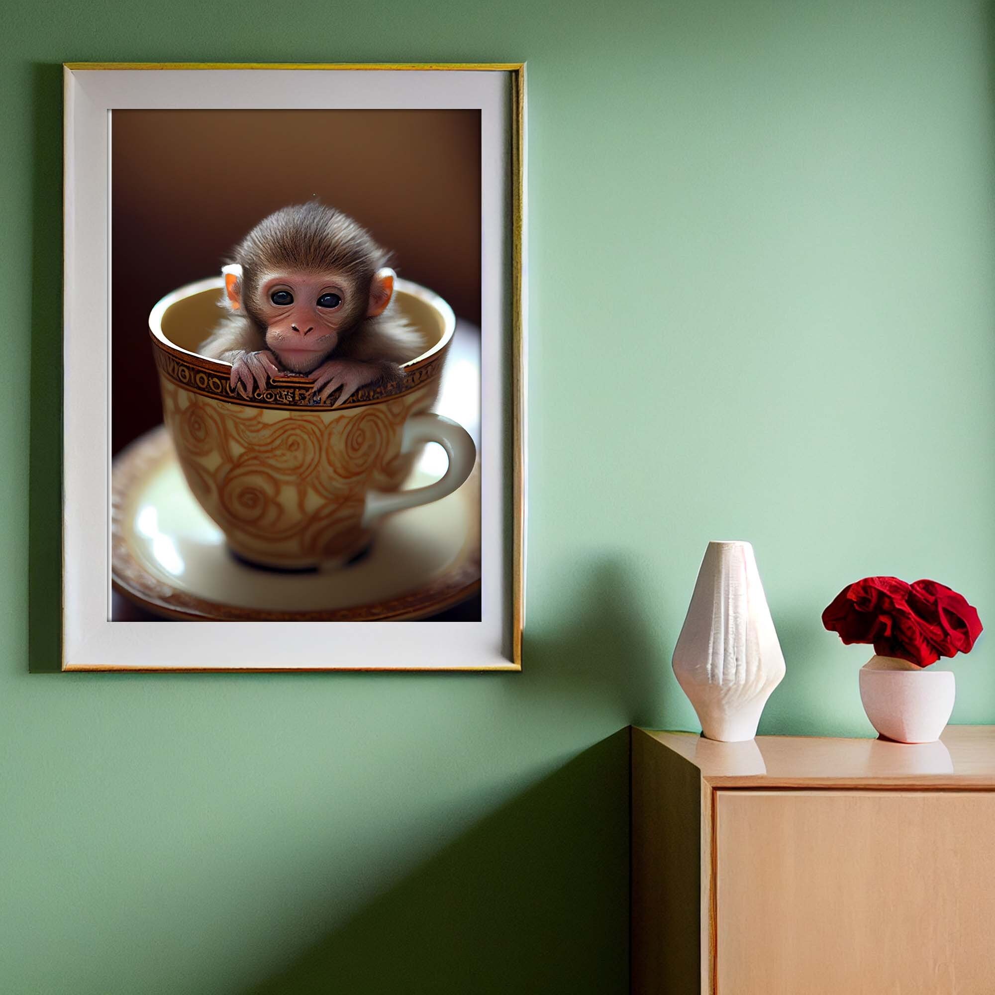 Baby Monkey – remarkable poster wall art – Photowall