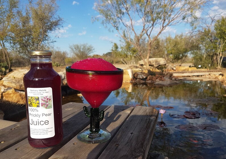 Dark Red Concentrated Prickly Pear Cactus 100 Fruit Juice 1 Etsy