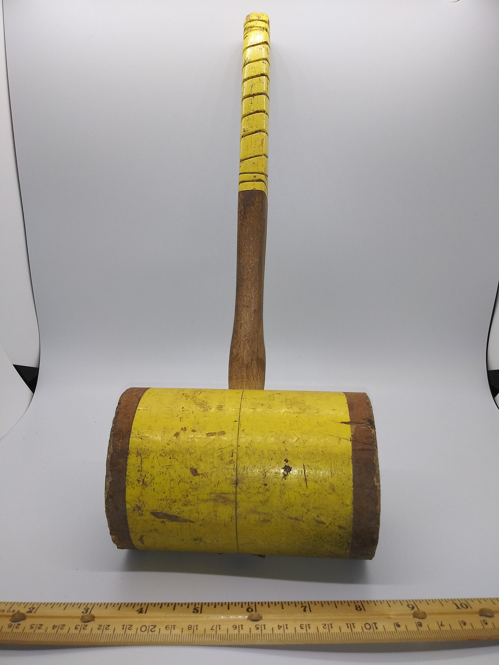 Antique Carnival Tent Peg Mallet Etsy