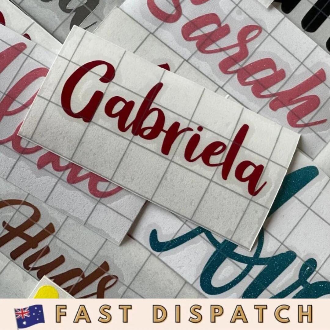 Personalized Name Vinyl Decals | Custom DIY Stickers - Etsy Australia