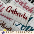 Premium Personalised Vinyl Stickers | DIY Custom Name Labels Drink Bottles Signs | Wedding | DIY Gifts | Custom Decals | Vinyl Decals