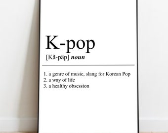 Kpop digital print