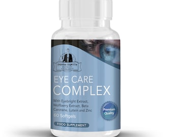 Eye Care Complex (With Eyebright Extract, Wolfberry Extract, Beta Carotene, Lutein and Zinc) 60 Softgels