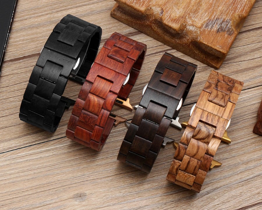 Wooden clearance fitbit band